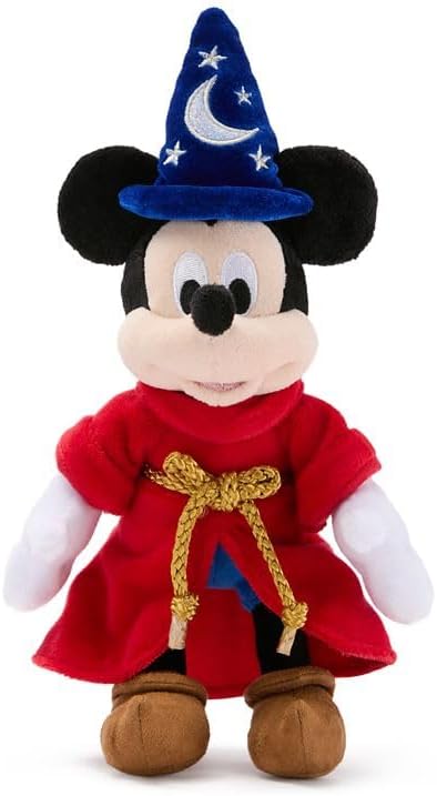 Disney Store Mini Puf de Peluche Oficial - Mickey Hechicero de Fant...