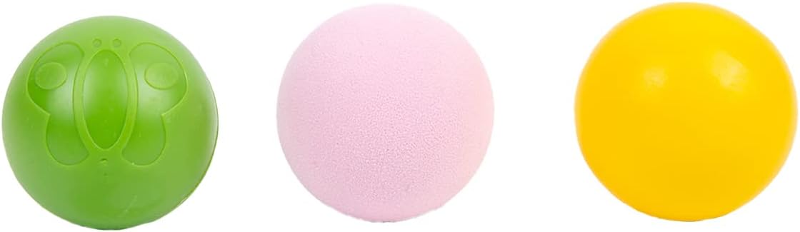 Adena Montessori Juguete de Madera para Bebé de 6-12 Meses, 3 Pelot...