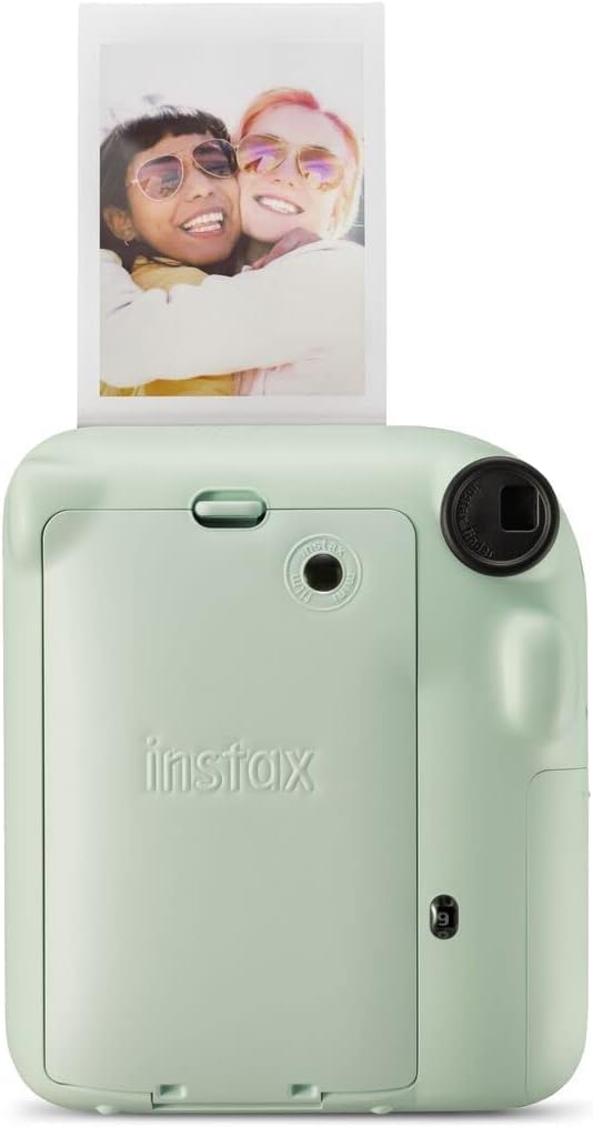 instax mini 12 cámara, verde menta