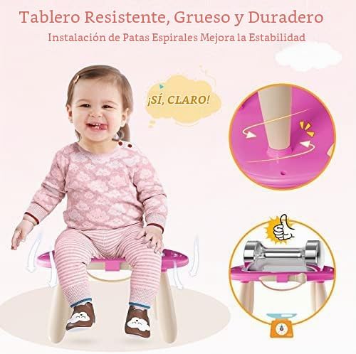 Kikidex Juguetes para niños pequeños de 1 a 3 años, tablero magnéti...