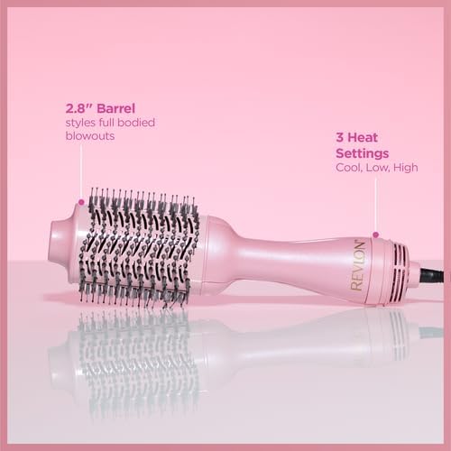 REVLON Secador de pelo voluminizador de un solo paso y estilizador,...