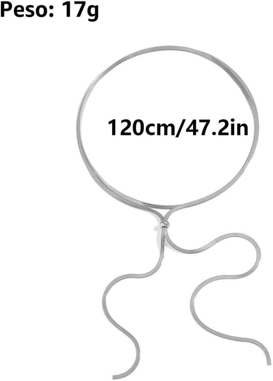 Gargantilla gruesa de oro para mujer, collar de declaración platead...