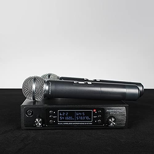 Phenyx Pro Sistema de micrófono inalámbrico, micrófonos inalámbrico...