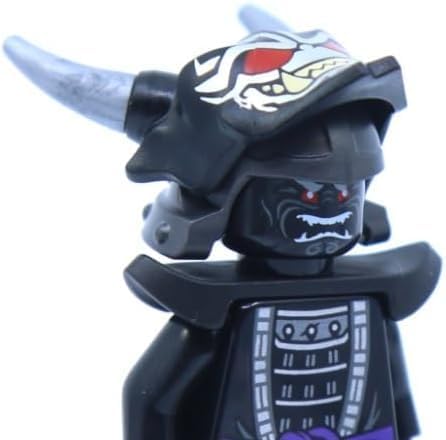 LEGO Ninjago: Lord Garmadon Oni Minifigura con Espada, Amarillo