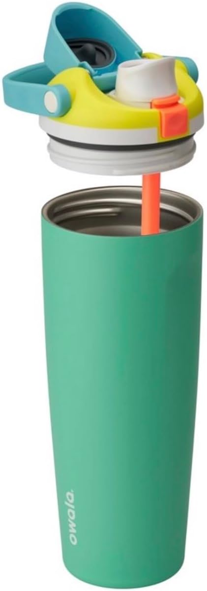 Owala FreeSip - Vaso de viaje Sway de 30 onzas, camuflaje Roughin I...