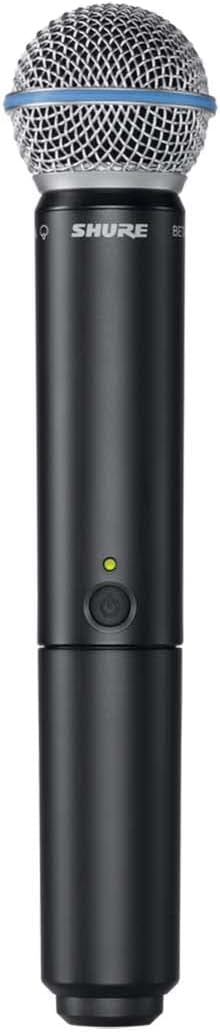 Sistema de micrófono inalámbrico Shure BLX24\/B58 - Vida de batería...