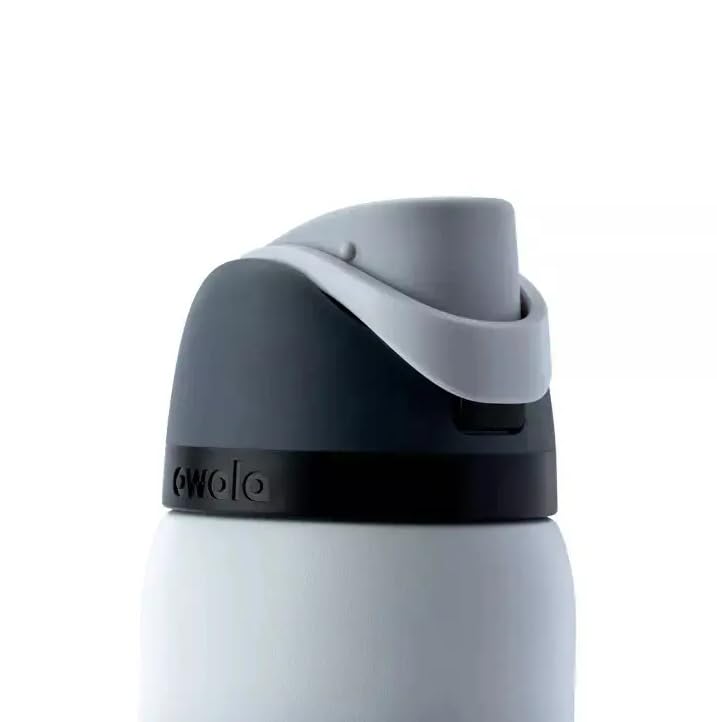 Owala FreeSip - Botella de agua, blanco (dormido), acero inoxidable...