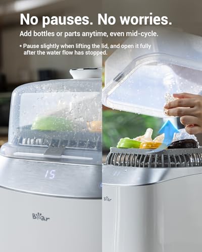 Bear Bottle Washing & Bear - Tabletas detergentes oficiales, 180 un...