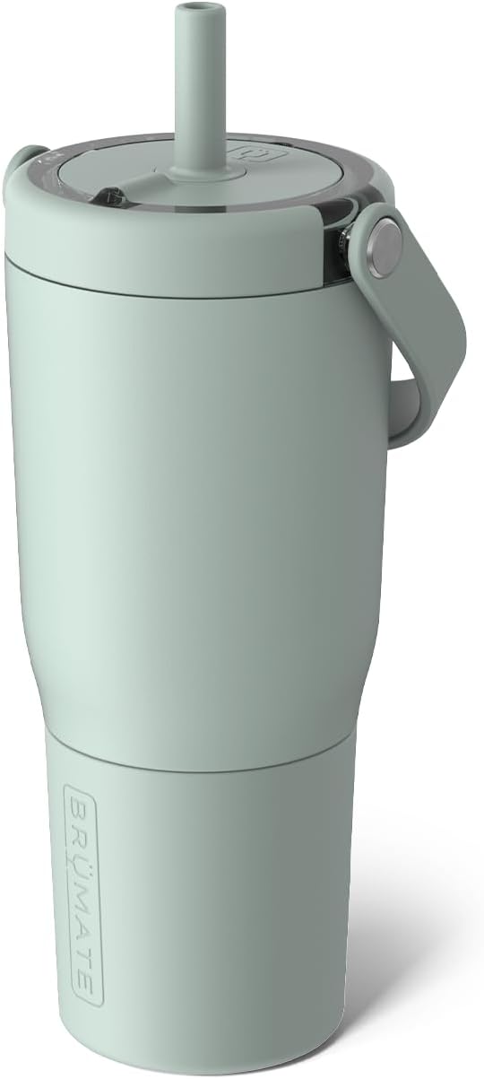 BrüMate Resa - Vaso de 35 onzas 100% a prueba de fugas con asa y pa...