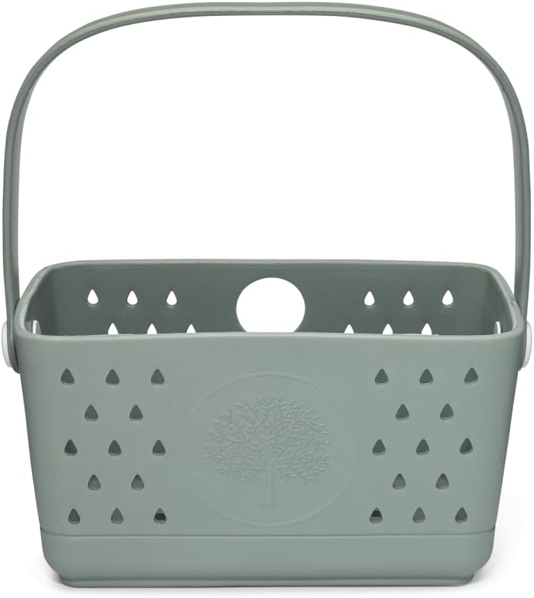 Parker Baby Co. Organizador de baño de secado rápido con asa, lluvi...