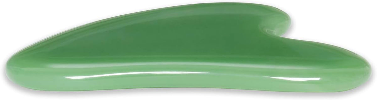 YAMHOHO Herramienta de masaje de piedra de jade Gua Sha, herramient...