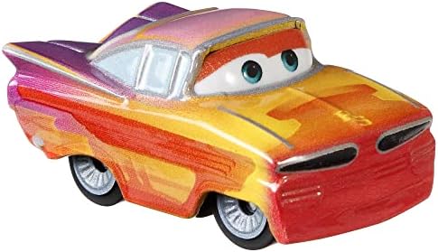 Mattel Disney Pixar Cars Mini Racers, paquete de 10 vehículos colec...
