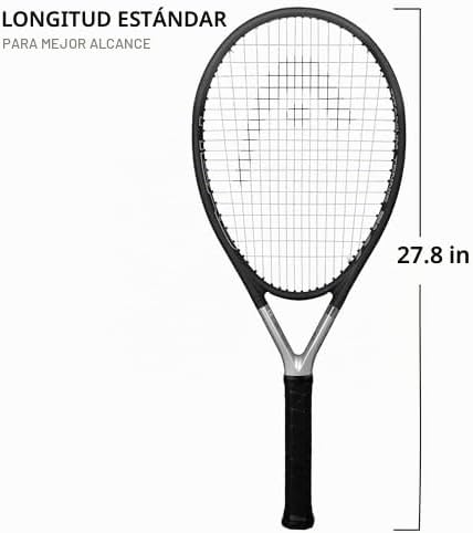 Raqueta de tenis HEAD Ti S6 | Cordaje preencordado con tripa sintét...