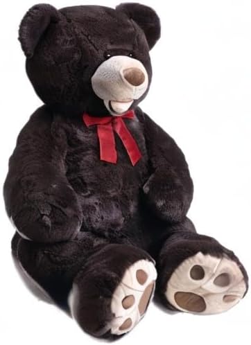 HollyHOME Oso de peluche gigante de 5 pies con pata bordada, regalo...