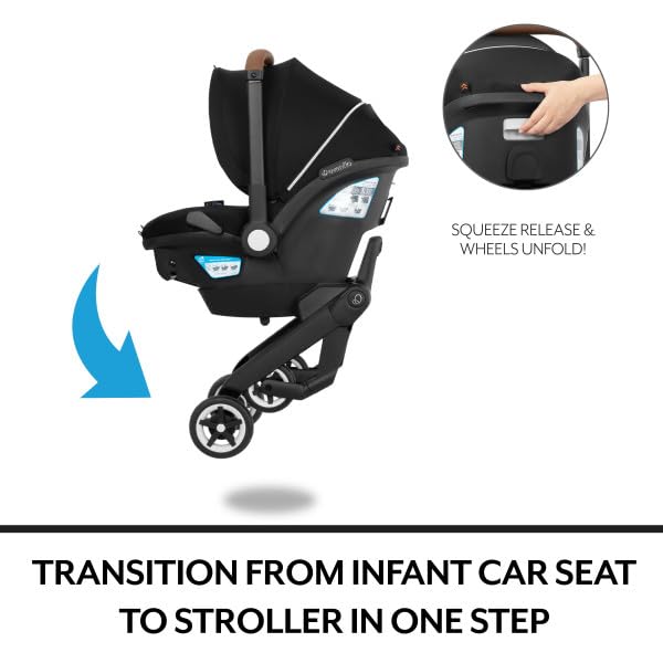 Evenflo Shyft DualRide Combo de Cochecito y Asiento de Carro Infant...