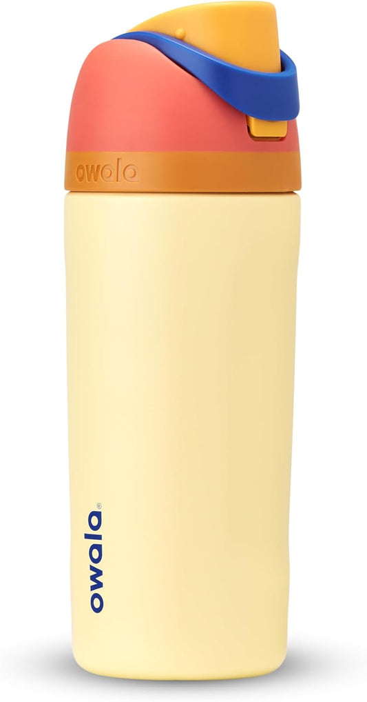 Owala Paquete de botella de agua aislada de acero inoxidable con po...