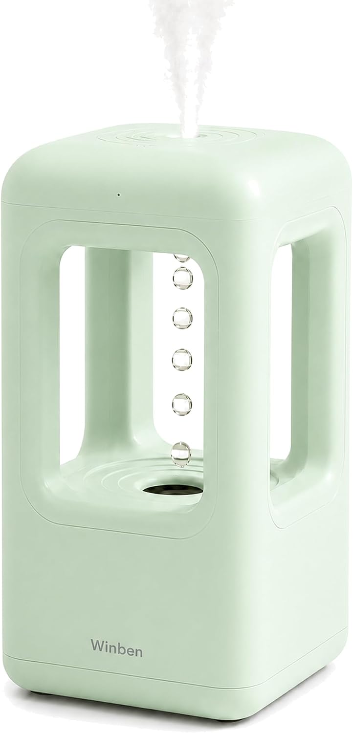 Mini humidificador antigravedad de 0.6L, humidificador de niebla fr...