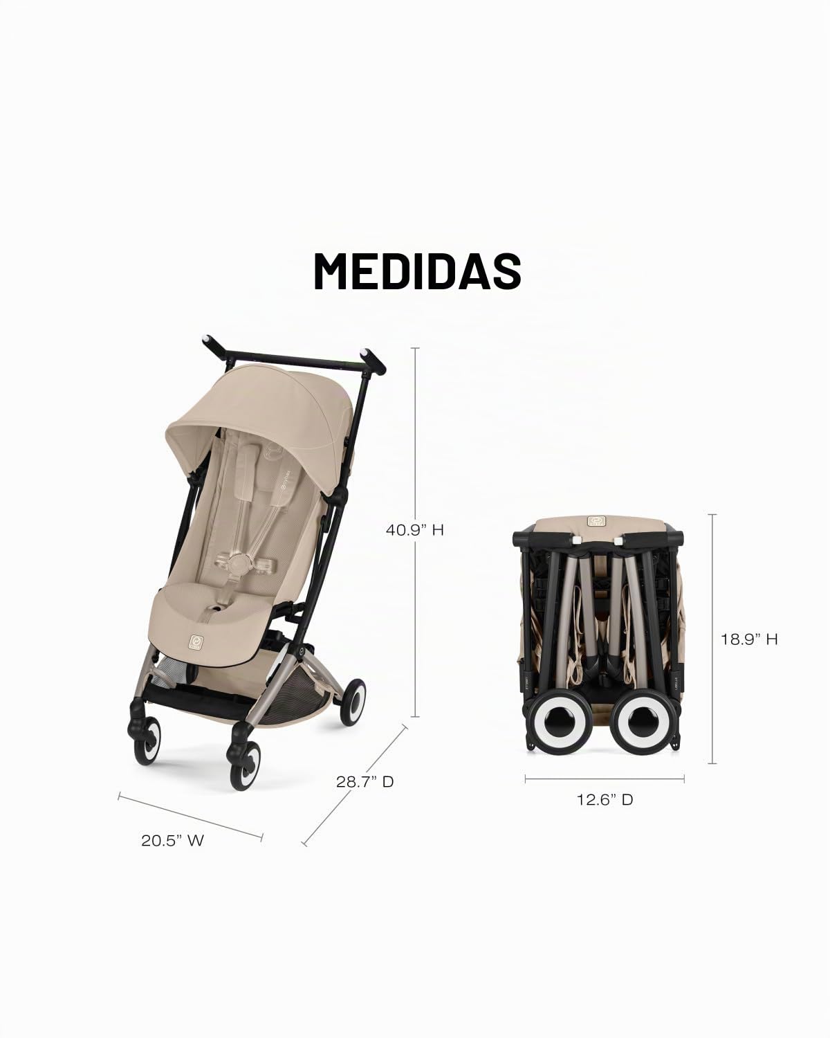 Cybex Libelle - Cochecito de viaje ligero para bebés y niños pequeñ...