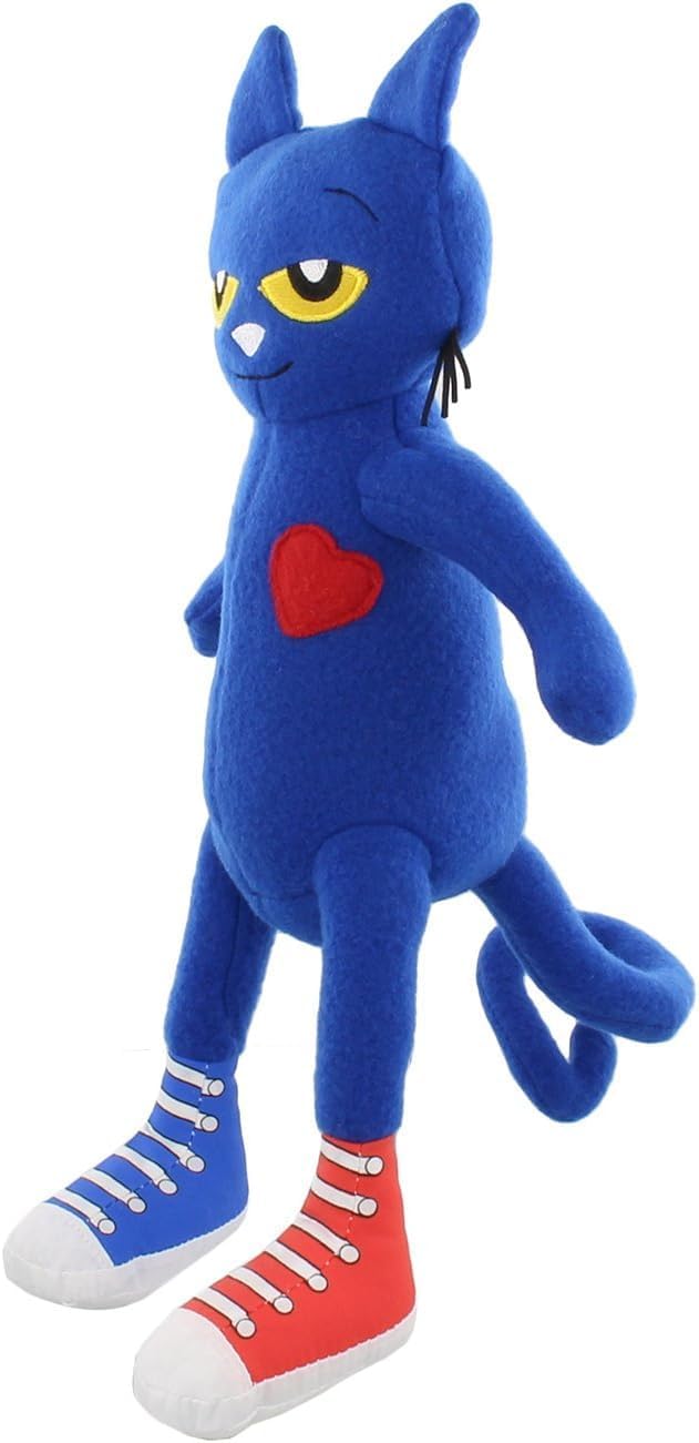Gato de peluche "Pete el gato", de Merry Makers, Azul