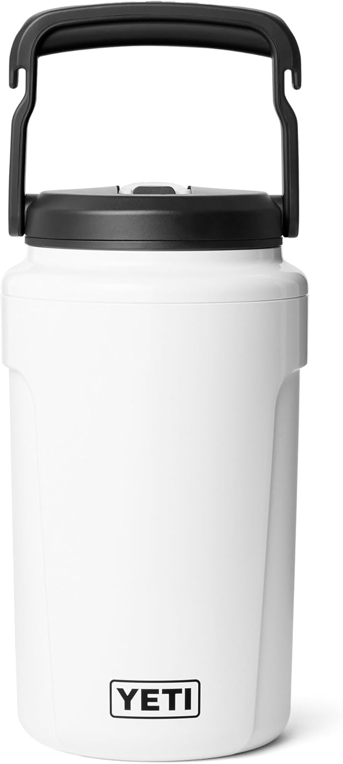 YETI Silo - Jarra de agua aislada con tapa de popote de medio galón...