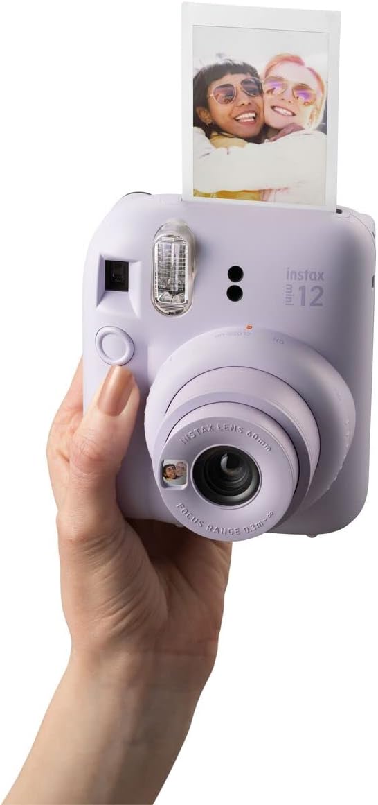 Fujifilm - Paquete de minicámara instantánea Instax Mini 12 con paq...