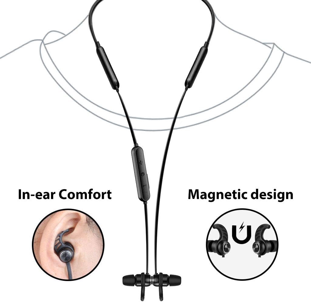 Avantree Auriculares Bluetooth con banda para el cuello para TV PC,...