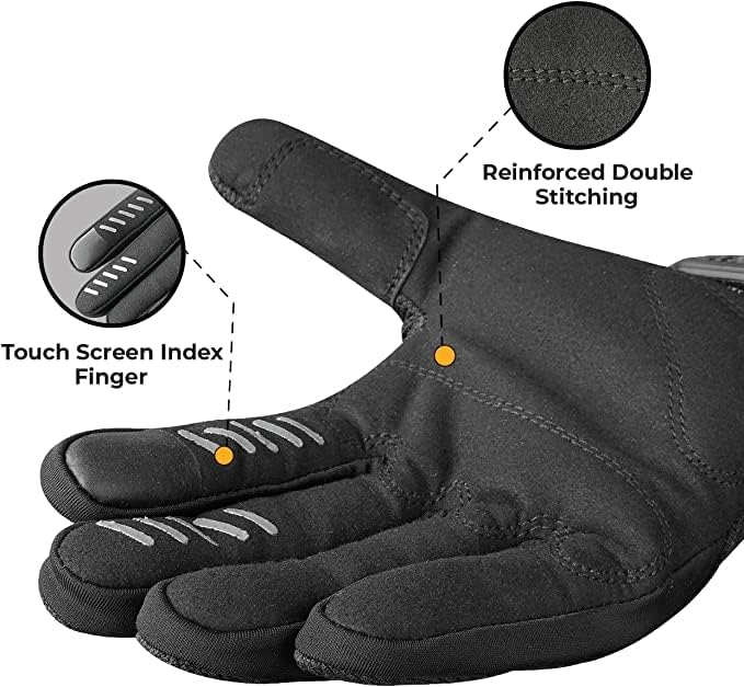 AXIZ Guantes de motocicleta para hombres y mujeres, guantes de cicl...