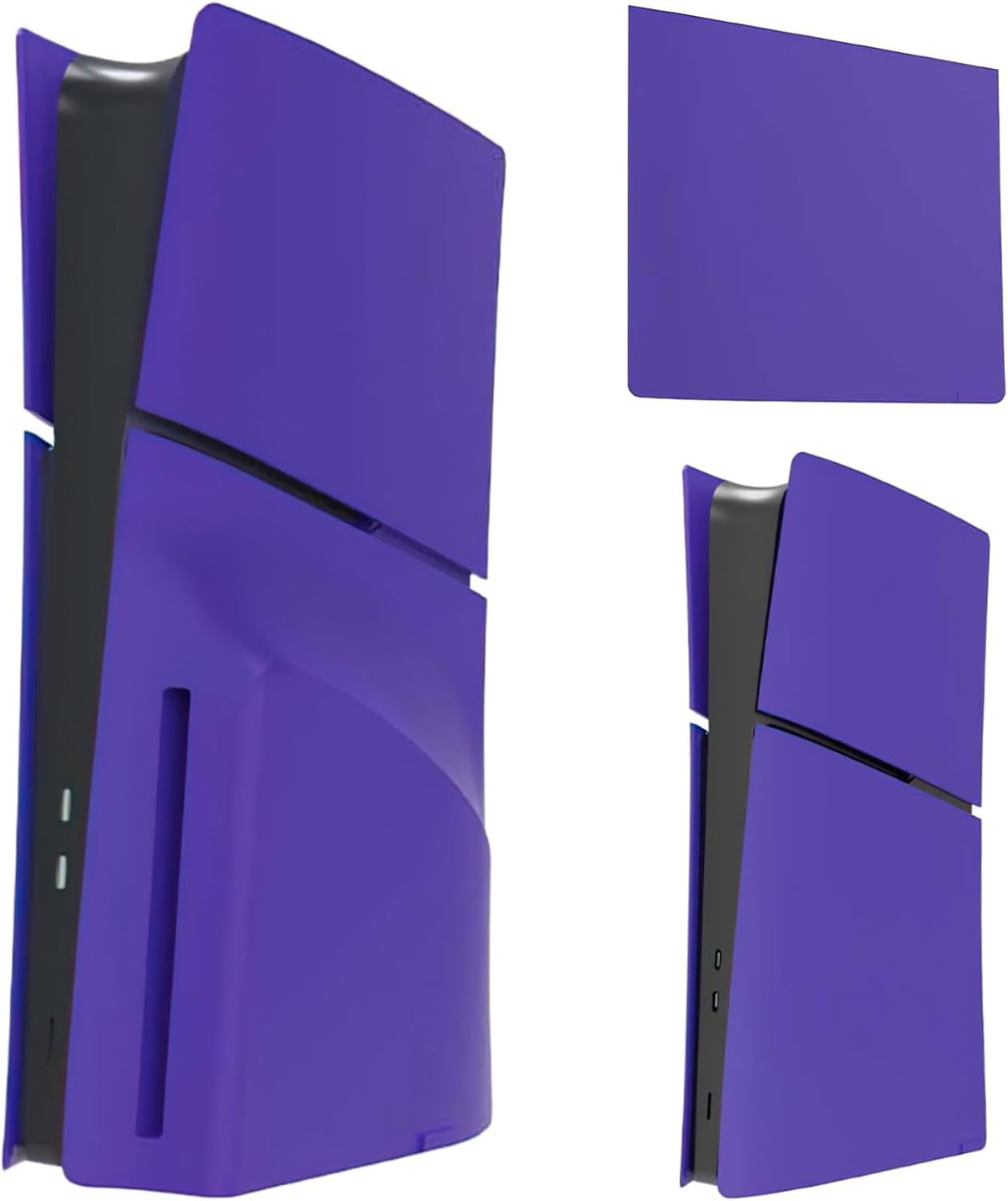 5 placas frontales para PS5 Slim Disc y edición digital, paneles de...