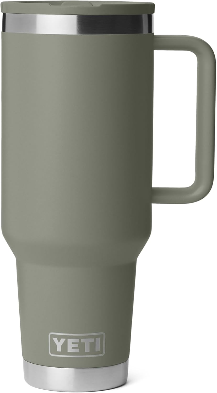 YETI Rambler Taza de Viaje de 40 oz con Tapa de Pajilla Abatible \u...
