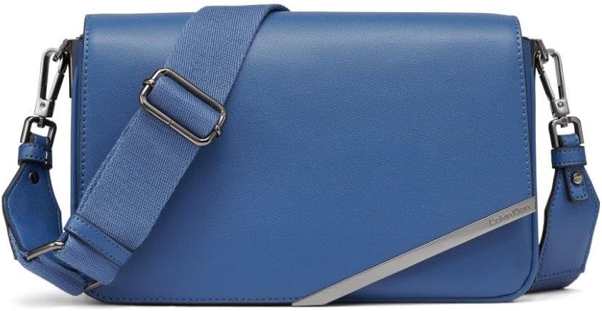 Calvin Klein Ria Organizational - Bandolera con solapa para mujer