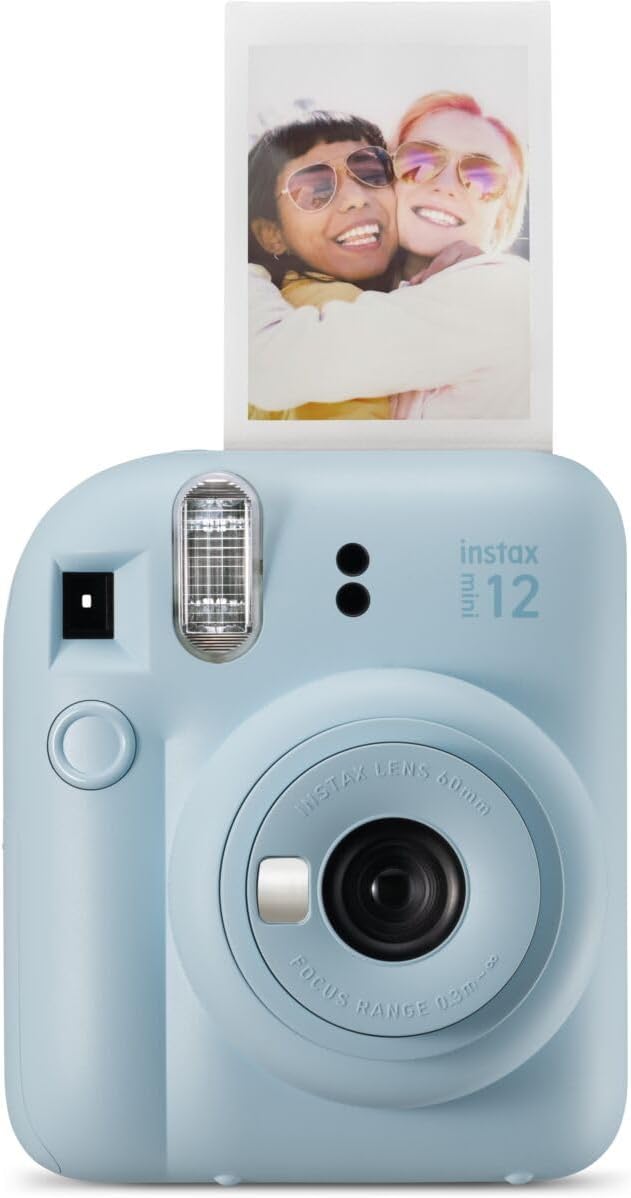 Fujifilm Instax Mini 12 Cámara de Película Instantánea - Azul Paste...