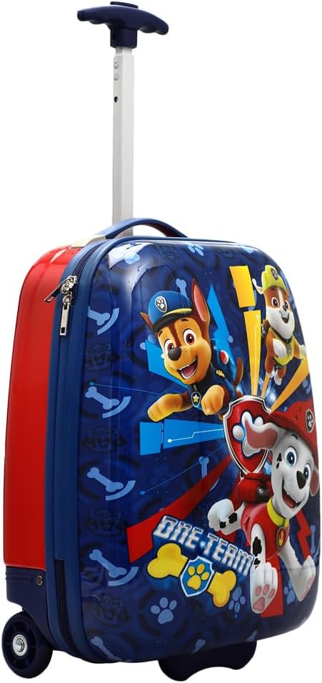 Bioworld Maleta de viaje con ruedas de Paw Patrol