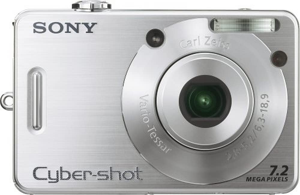 Sony Cybershot DSCW70 - Cámara digital de 7,2 MP con zoom óptico 3x