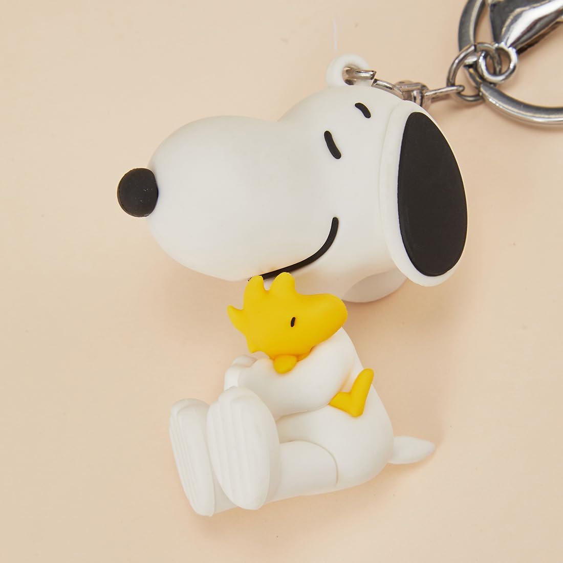 MINISO Snoopy Llavero Colección de Dijes para Bolsa Peanuts Lindo D...