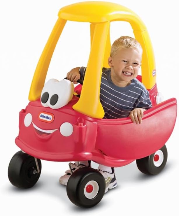 Little Tikes \u2013 Cosy Coupe 30th Anniversary coche, Sin armar, Rojo