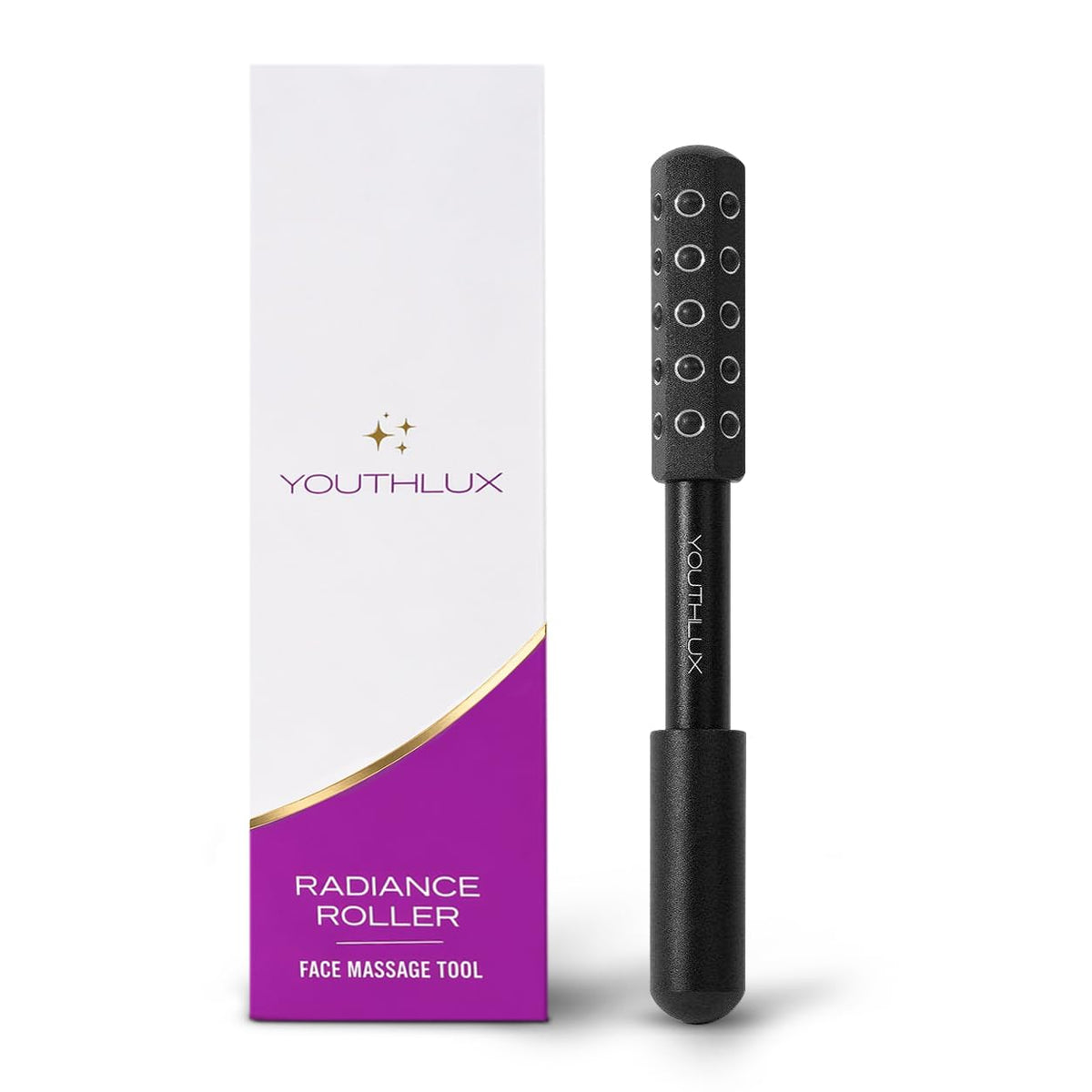 YOUTHLUX Radiance Roller \u2013 Herramienta de masaje facial de pie...
