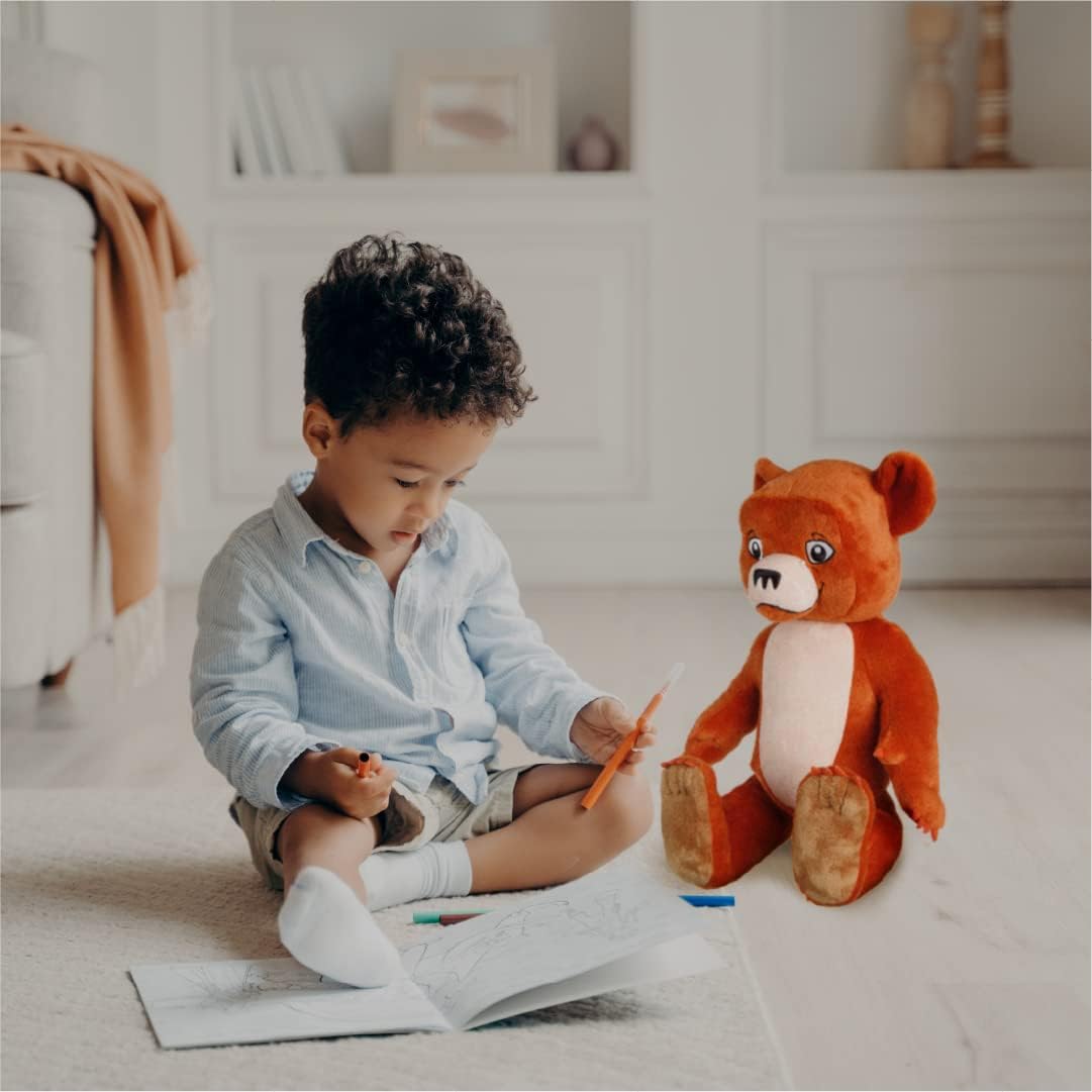 Mighty Mojo Little Bear Animal de Peluche Relleno de Gran Tamaño -...