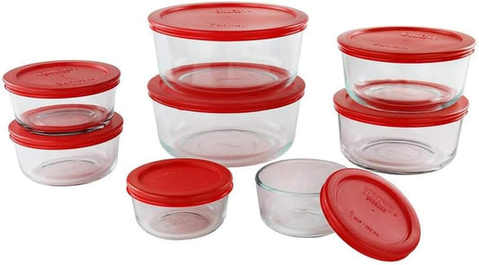 Pyrex Simply Store (Paquete de 8) Juego de recipientes de vidrio pa...