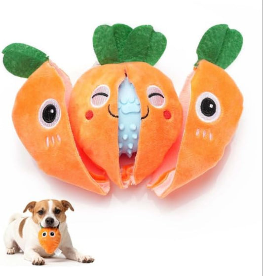 MewaJump - Juguete masticable para perros con pelota, juguete chirr...