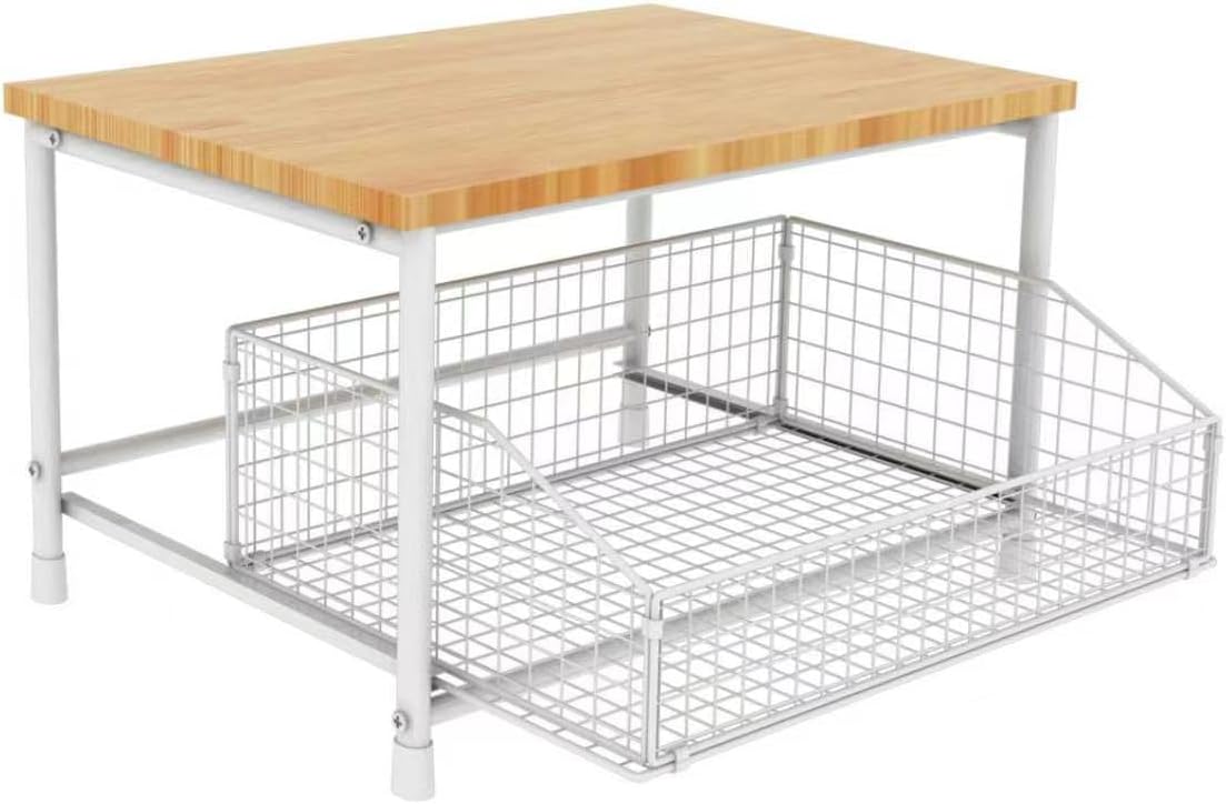 HYLMMDA Estante de encimera de cocina, estante de cocina pequeño co...