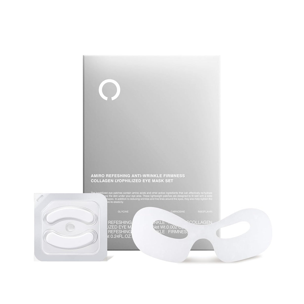 AMIRO Máscara de terapia de luz roja para ojos + máscaras reafirman...