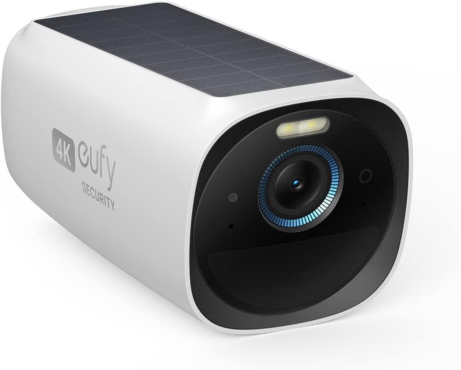 eufy Security eufyCam S330 (eufyCam 3), cámara adicional, 4K Solar...