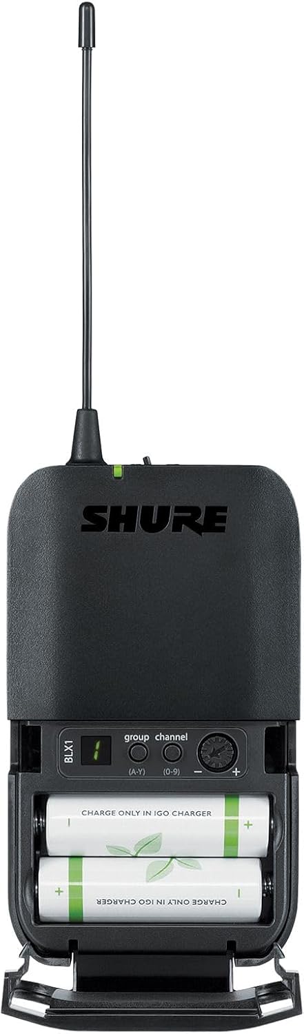 Shure BLX188\/CVL Sistema de Micrófono Inalámbrico - Vida de Baterí...