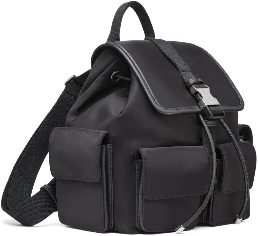 Calvin Klein Elora Mochila organizativa, negro\/plata, talla única