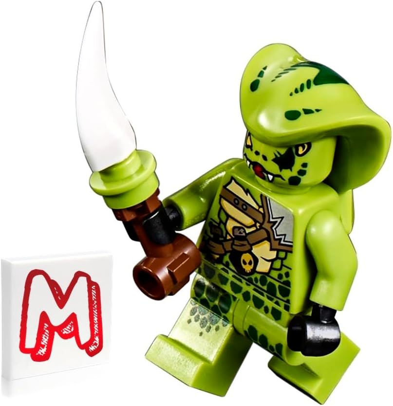 LEGO NINJAGO Legacy Minifigure - Lasha La Serpiente (con Daga y Exp...