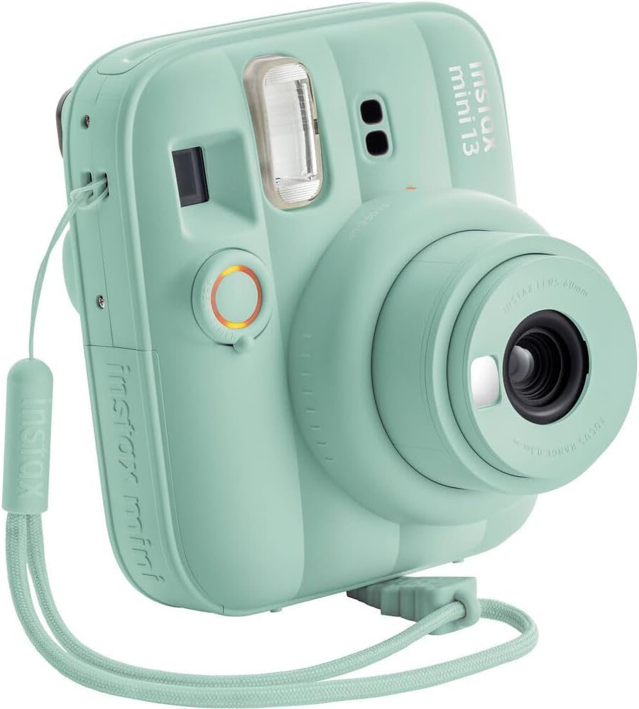 Cámara instantánea Fujifilm Instax Mini 13 Lagoon Green con películ...