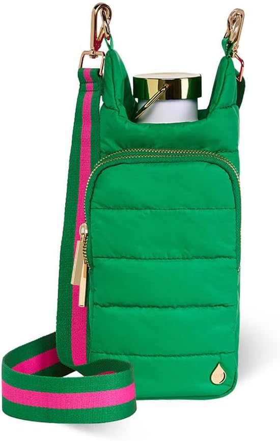 WanderFull HydroBag - Soporte cruzado para botella de agua con bols...