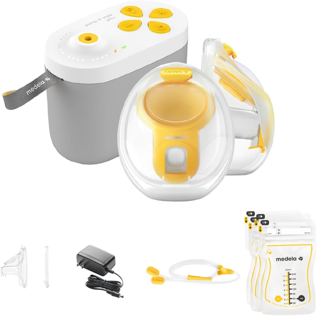 Medela Pump in Style Pro+ Extractor de leche eléctrico manos libres...