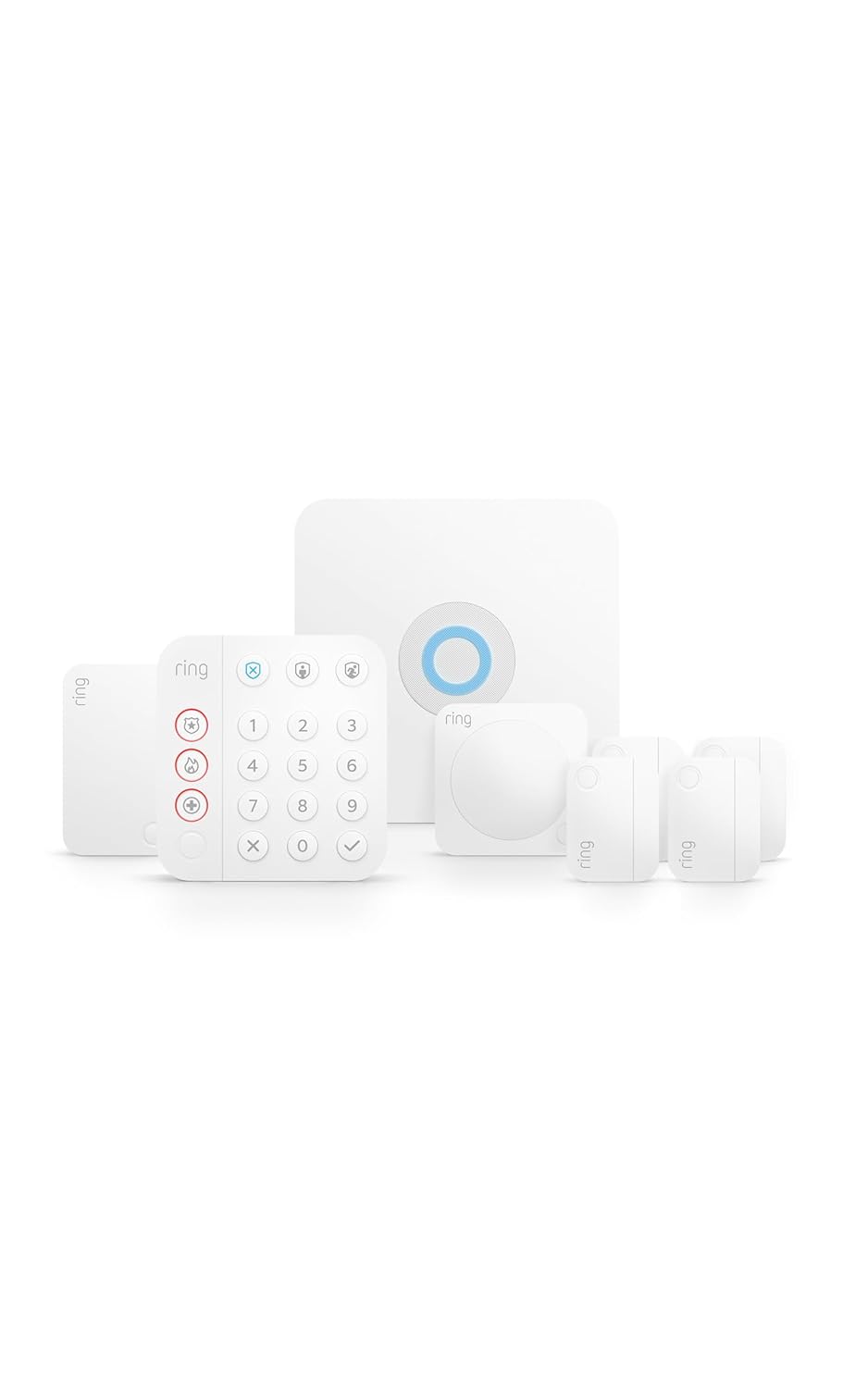 Kit de Alarma Ring de 8 piezas: sistema de seguridad inalámbrico pa...