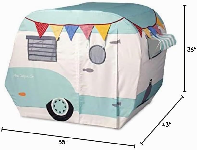 MindWare Camper Playhouse \u2013 Pretend, Fuerte interior para niño...